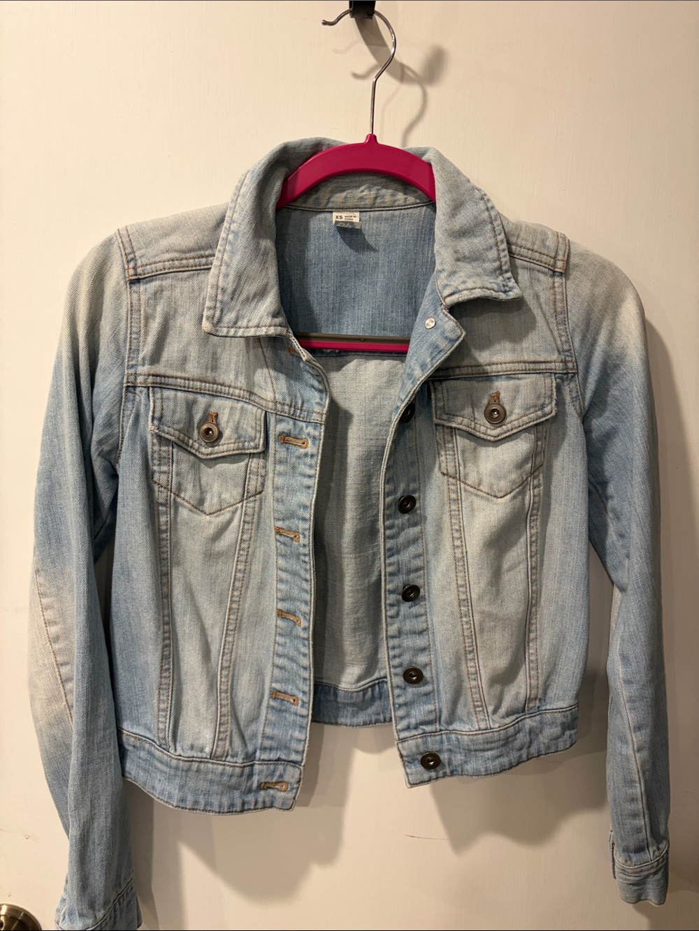 Bp Light Wash Denim Jacket - Classic Jean Jacket size XS